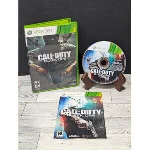 Call of Duty: Black Ops Complete Microsoft Xbox 360, 2010 CIB Tested